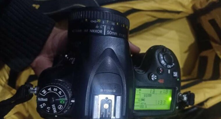 camera Nikon 7100d +lens 50mm.