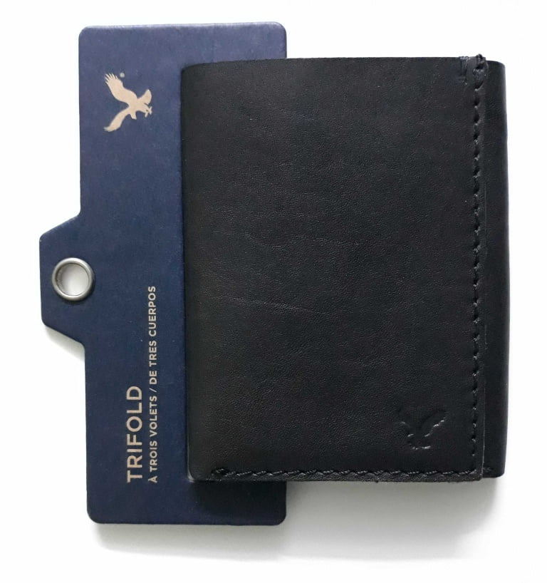محفظة أصلية لون أسود American Eagle