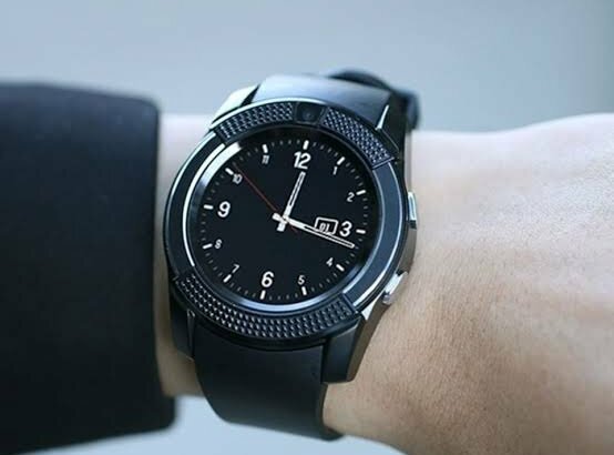 Smart Watch V8 أسود