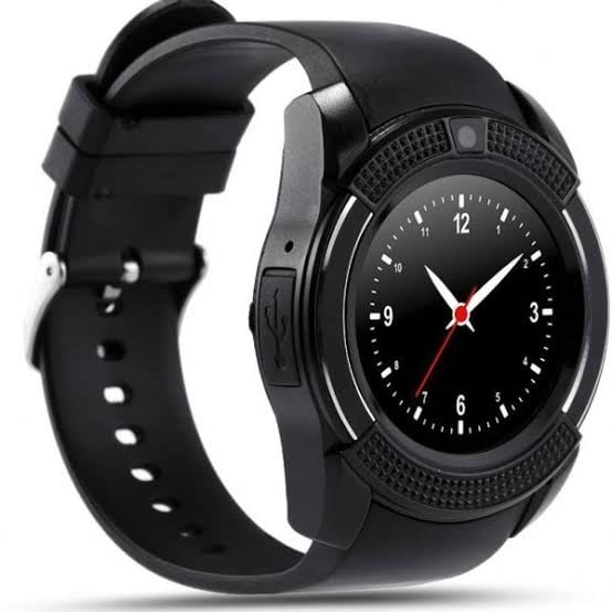 Smart Watch V8 أسود