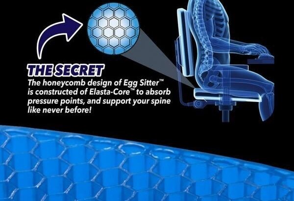 وسادة كرسي سيليكون Egg Sitter